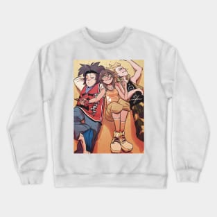 twilight town trio Crewneck Sweatshirt